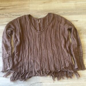 Free People for Urban Outfitters distressed sweater